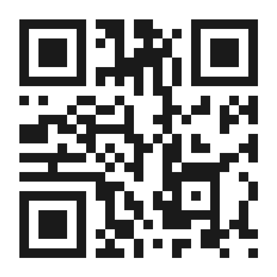 ShoWorksのホームページのQRコード